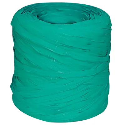 Raphia synthétique bleu canard 200m - Raphias