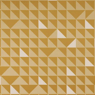 Papier cadeau Constance Gold motifs triangles kraft 69 cm x 50 m 60 g/m² – Le rouleau - Papiers cadeaux kraft à motifs