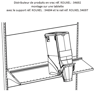 Distributeur vrac à gravité 12,5 Litres - Distributeurs de vrac-2