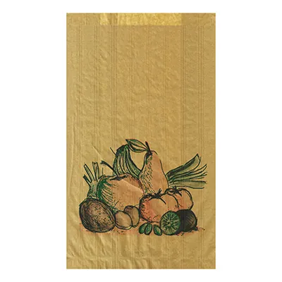 Sac fruits et légumes d'antan kraft brun 3kg 20 x 9 x 36 cm - Sac papier primeur - Lot de 500 - Sacs fruits et légumes
