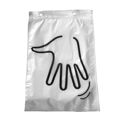 Gants jetables polyéthylène en liasse 23 x 31 cm - Gants jetables