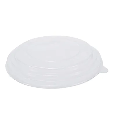 Couvercle pour saladier rond transparent ø 18,4 cm PET - Couvercle bol salade - Lot de 50 - Boîtes et bols à salade