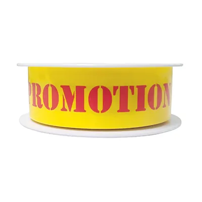 Bande de fond PVC PROMOTION pour réglettes porte-étiquette 34 mm x 50 m - Porte-étiquettes pour tablettes-2