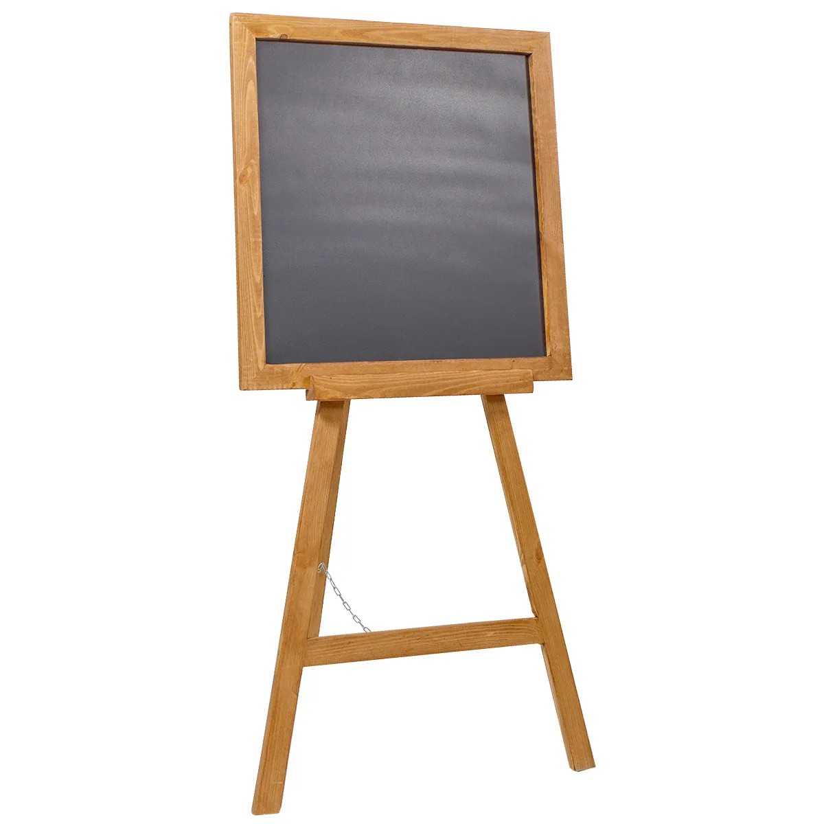 Chevalet trépied avec ardoise bois massif 60 x 120 cm - Chevalet ardoise pro - Ligne Authentique