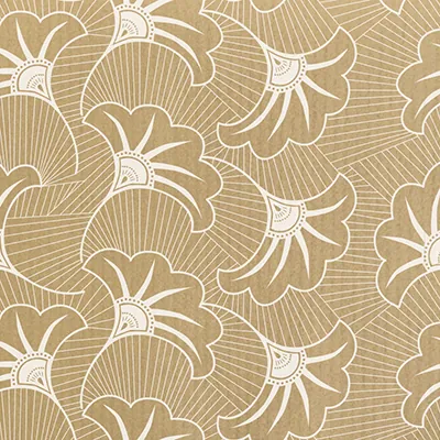 Pochette cadeau papier kraft Évidence 24 + 7,5 x H 41 cm - Lot de 150 - Pochettes cadeaux à motifs-1