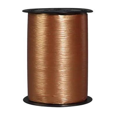 Bolduc mat cuivre 10 mm x 250 m polypropylène - Bolducs unis