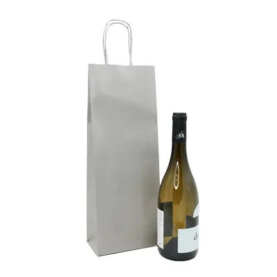 Sacs kraft 1 bouteille - Sacs pour bouteilles de vin-2