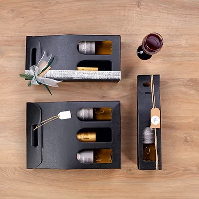 Boîtages à fenêtre 1 bouteille - Coffrets pour bouteilles de vin, Boîtes pour bouteilles de vin-1