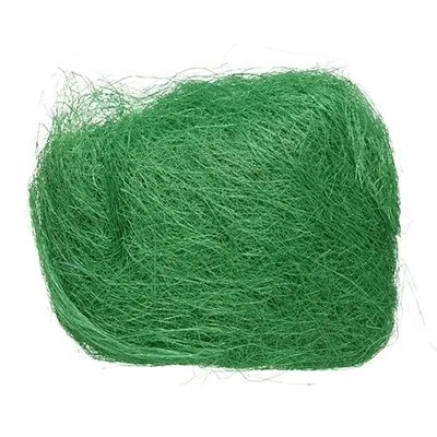 Frisure de calage en sisal vert 14 x 5 x 18 cm - Frisures de calage