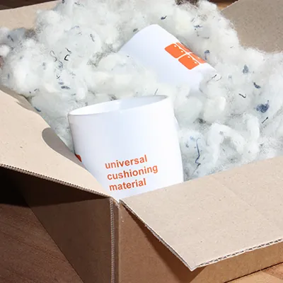 Particule de calage BlocBox - Fibre de calage BlocBox - 10kg = 2m³  - Protection colis, Calage colis-2