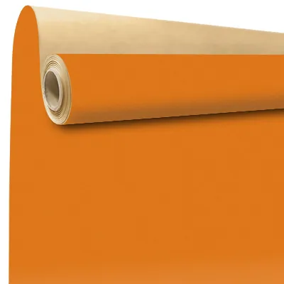 Papier cadeau kraft lisse terracotta uni 70 cm x 50 m 65g/m² – le rouleau - Papiers cadeaux unis