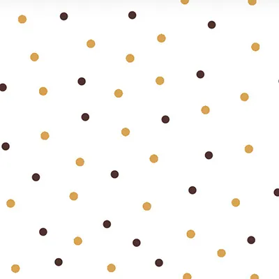 Film fleuriste - Film polypropylène à pois or et noir 80 cm x 120 m 40µ - Films polypropylène à motifs-1