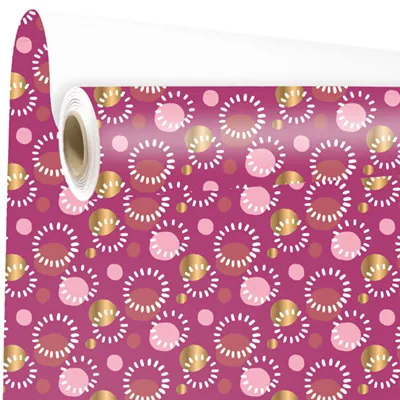 Papier cadeau Mathilde - Papier cadeaux couchés à motifs-1