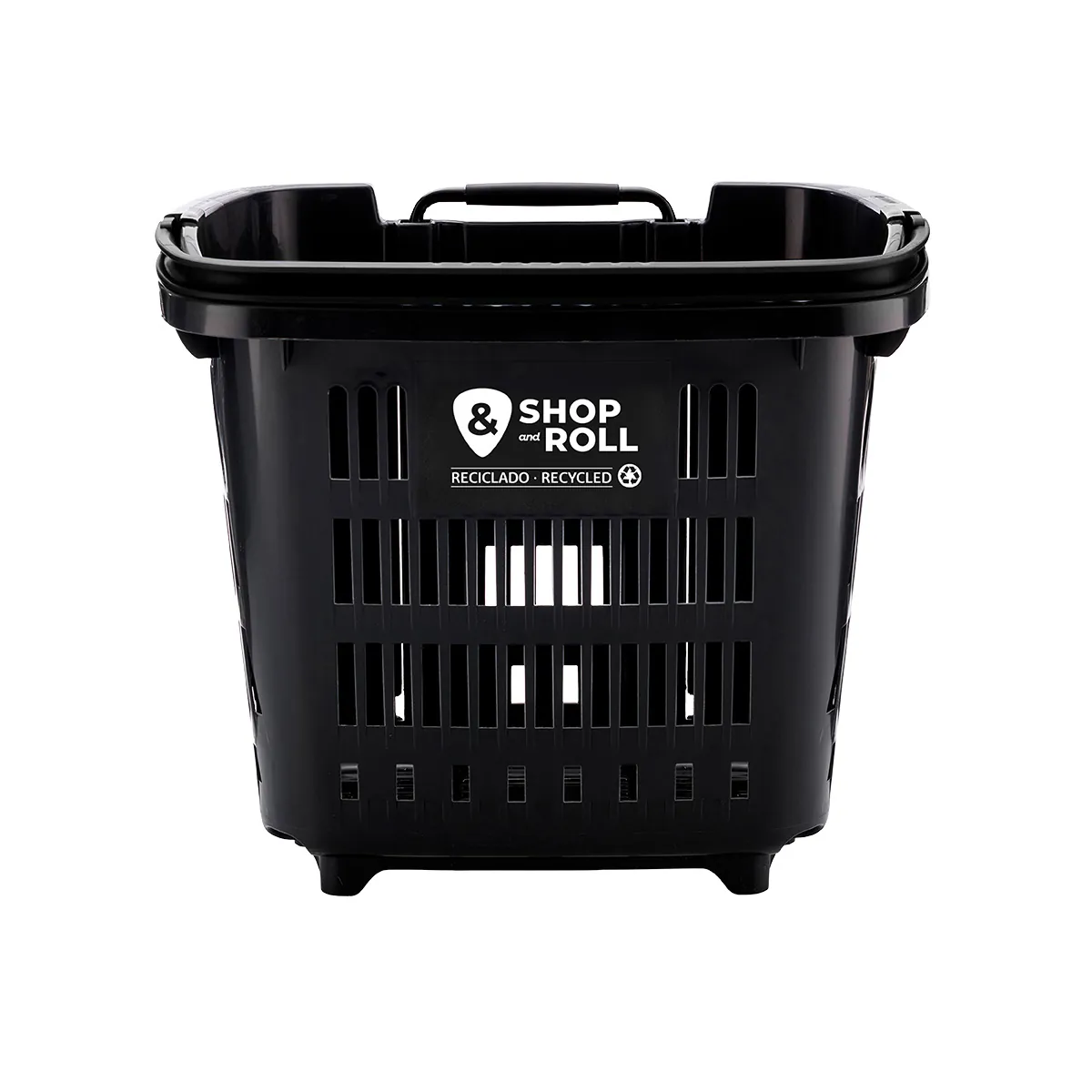 Panier libre-service à roulettes - Paniers magasin