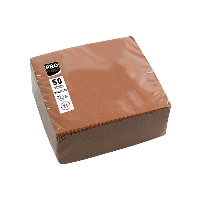 Serviettes cocktail Micro-gaufrées - Serviettes en papier-1