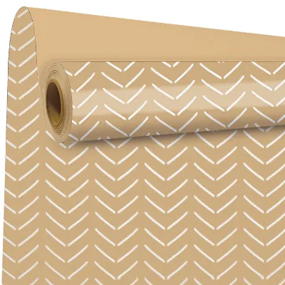 Papier cadeau Épis - Papiers cadeaux kraft à motifs-1