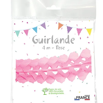 Guirlande Zinnia - Ballons et Accessoires de fête-1