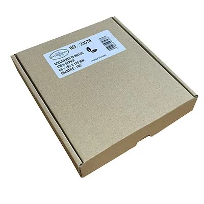 Pochettes adhésives Documents ci-inclus C6 16,2 x 12 cm - Marquage d'expédition-1