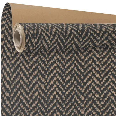 Papier cadeau Tricot - Papiers cadeaux kraft à motifs-1