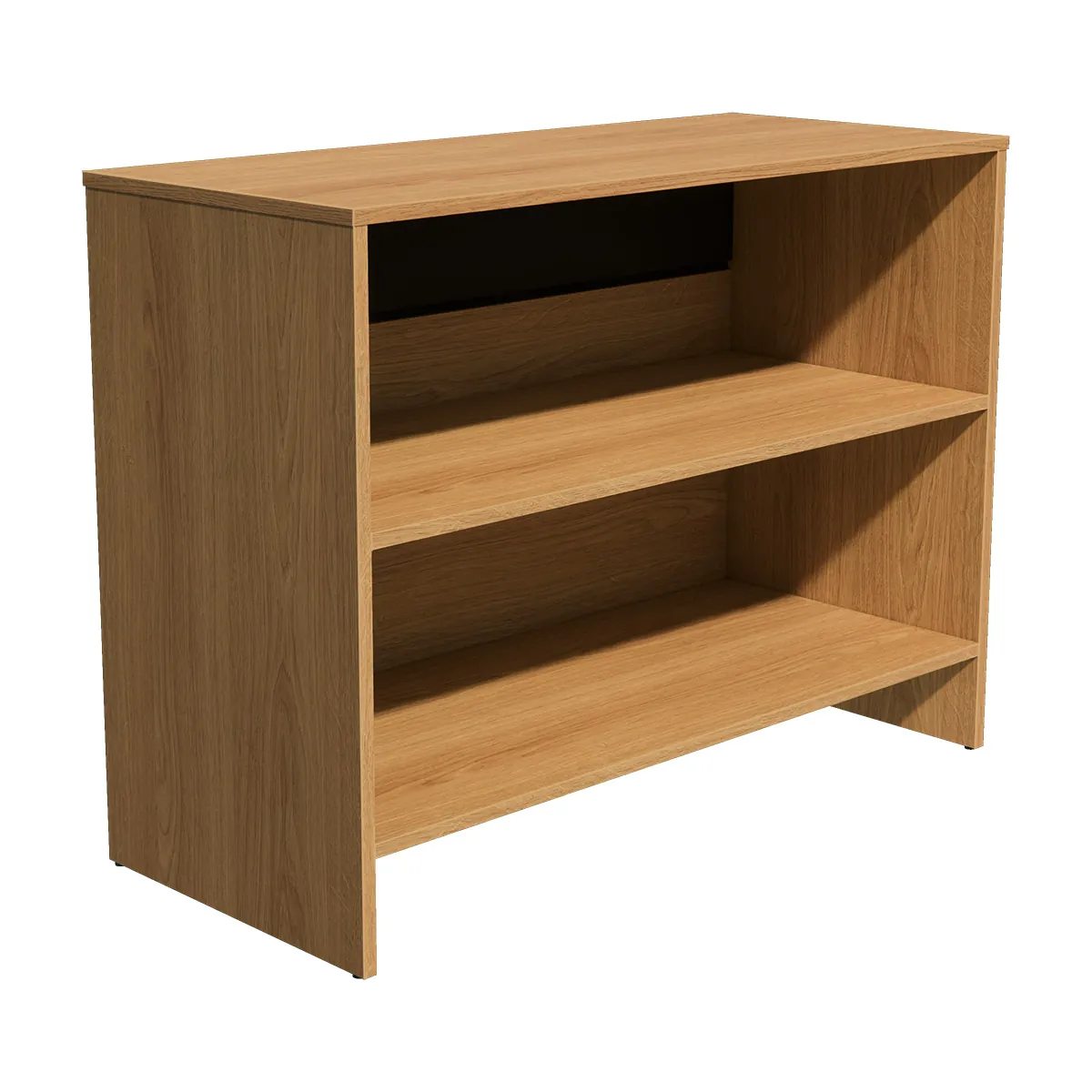 Comptoir magasin bois mélaminé Easy Chêne Corbridge - 117 x 51 x 88 cm - Comptoirs Easy-1