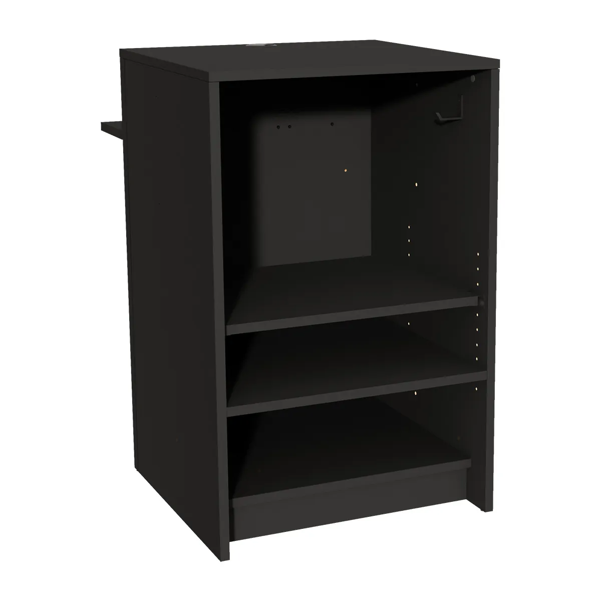 Comptoir d'accueil Soft Black - L 60,7 x H 94,5 cm - Comptoir Global-1