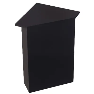 Angle Soft Black - H 88 cm - Comptoirs Boutique-2