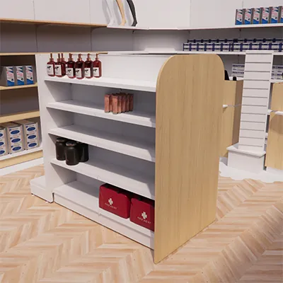 Joue Store TG chêne Vicenza - L 85 x H 144 cm - Joues, Plinthes et Caissons pour Ligne Store-2