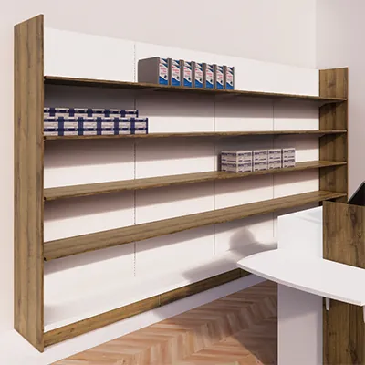 Joue Store TG chêne Sherman - L 46 x H 221 cm - Joues, Plinthes et Caissons pour Ligne Store-2