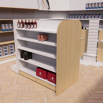 Plinthe chêne Vicenza - L 65,4 x H 10 cm - Joues, Plinthes et Caissons pour Ligne Store-1