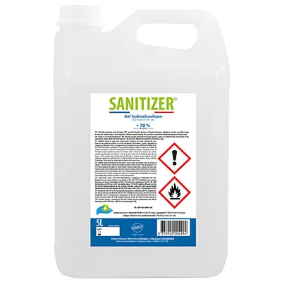 Gel hydroalcoolique - bidon 5 l - Gel hydroalcoolique