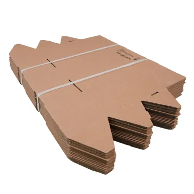 Tube carton triangulaire adhésif 50x10x10 cm – Paquet de 25 - Tubes carton emballage-1