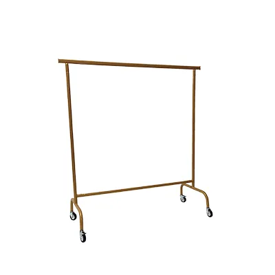 Portant droit fixe 150 x 160 cm - Or - Portants à vêtements droits