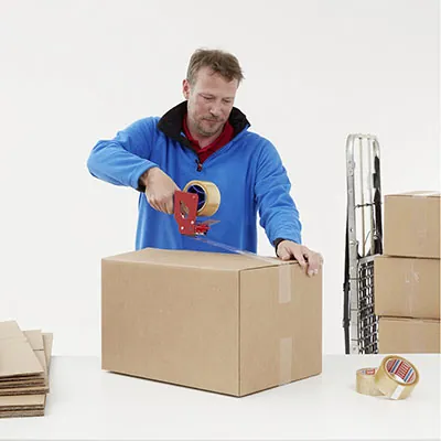 Ruban adhésif transparent BOPP 50 mm x 66 m Tesa - Ruban adhésif emballage - Lot de 3 - Rubans adhésifs et dévidoirs-3