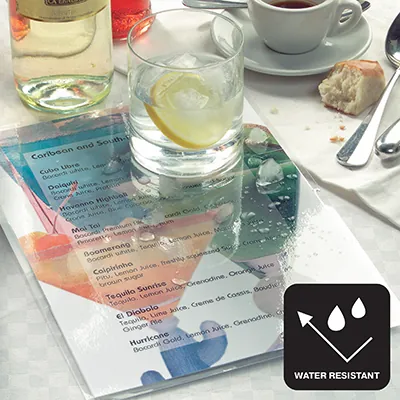 Pochettes de plastification à chaud A5 75 microns, haute brillance - Ibico© - Plastifieuses-1