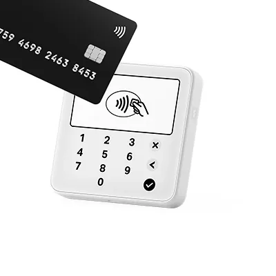 Terminal de paiement SumUp Solo Lite – TPE SumUp, 1000 transactions par charge, bluetooth, blanc - Encaissement mobile-1