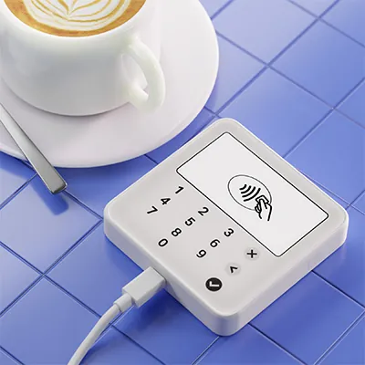 Terminal de paiement SumUp Solo Lite – TPE SumUp, 1000 transactions par charge, bluetooth, blanc - Encaissement mobile-3