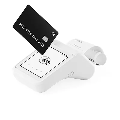 Terminal de paiement SumUp Solo Lite + imprimante – TPE SumUp, carte SIM et Wi-Fi, blanc - Encaissement mobile-1