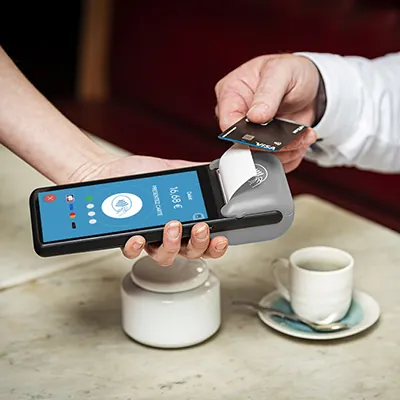 Caisse enregistreuse tactile portable Techfive ECR-76 avec imprimante – tout-en-un mobile - Encaissement mobile-4