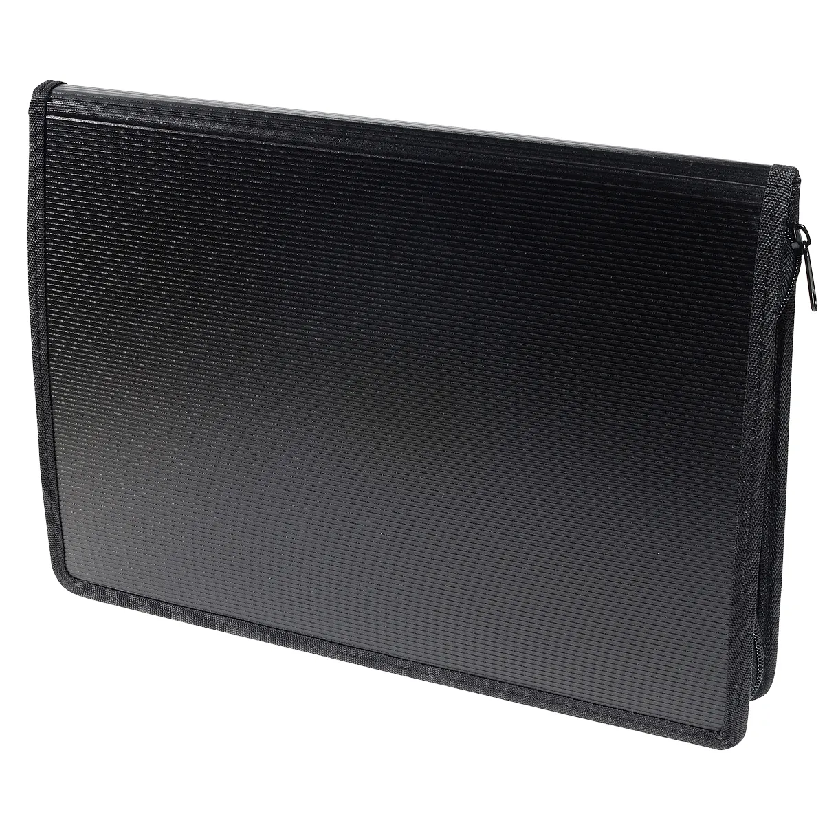 Conférencier zippé Exawallet A4 avec calculatrice – Dossier de conférence - Noir - Porte-blocs et Porte-documents-2