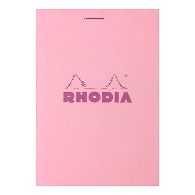 Bloc note agrafé Rhodia Reflets Pastel N°11 5/5 - 80 feuillets - 10,5 x 7,4 cm - Cahiers et blocs notes-1