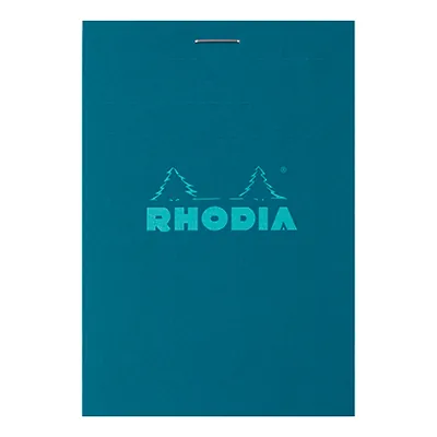 Bloc note agrafé Rhodia Reflets Pastel N°11 5/5 - 80 feuillets - 10,5 x 7,4 cm - Cahiers et blocs notes-2