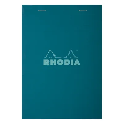 Bloc note agrafé Rhodia Reflets Pastel N°12 5/5 - 80 feuillets - 11,8 x 8,3 cm - Cahiers et blocs notes-3