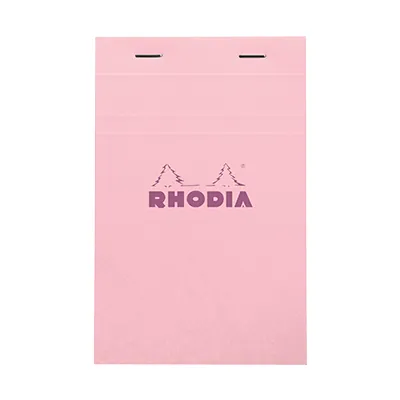 Bloc note agrafé Rhodia Reflets Pastel N°14 5/5 - 80 feuillets - 17 x 11 cm - Cahiers et blocs notes-3