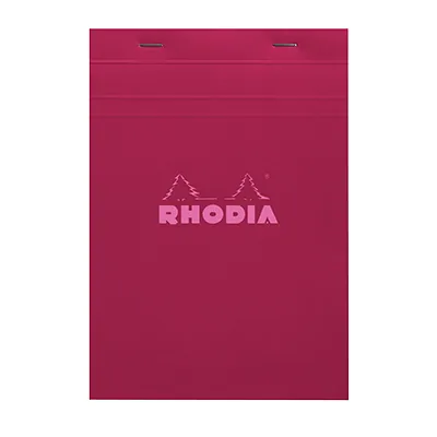 Bloc note agrafé Rhodia Reflets Pastel N°16 5/5 - 80 feuillets - 21 x 14,9 cm - Cahiers et blocs notes