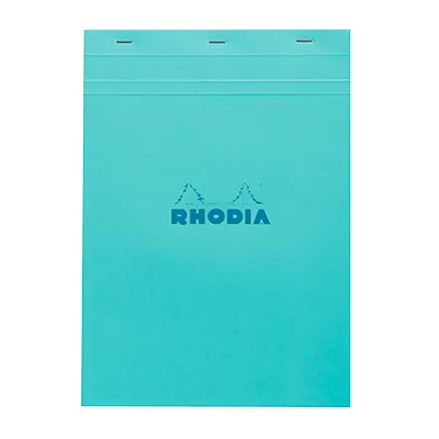 Bloc note agrafé Rhodia Reflets Pastel N°18 5/5 - 80 feuillets - 29,7 x 21 cm - Cahiers et blocs notes-2