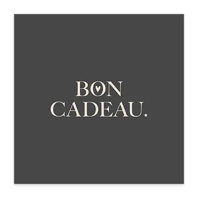 Bon cadeau minimaliste noir 12x12cm avec enveloppe – paquet de 12 - Bons cadeaux