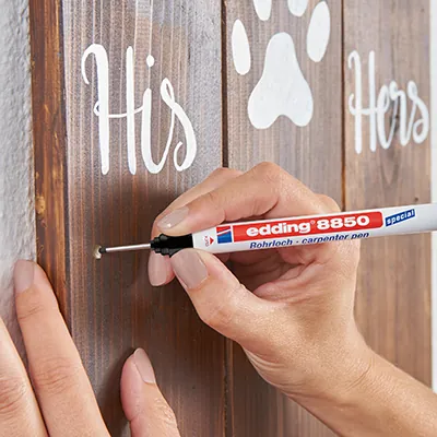 Marqueur de précision noir Edding 8850 – Pointe extra longue 1 mm – Blister de 10 - Marqueurs-2