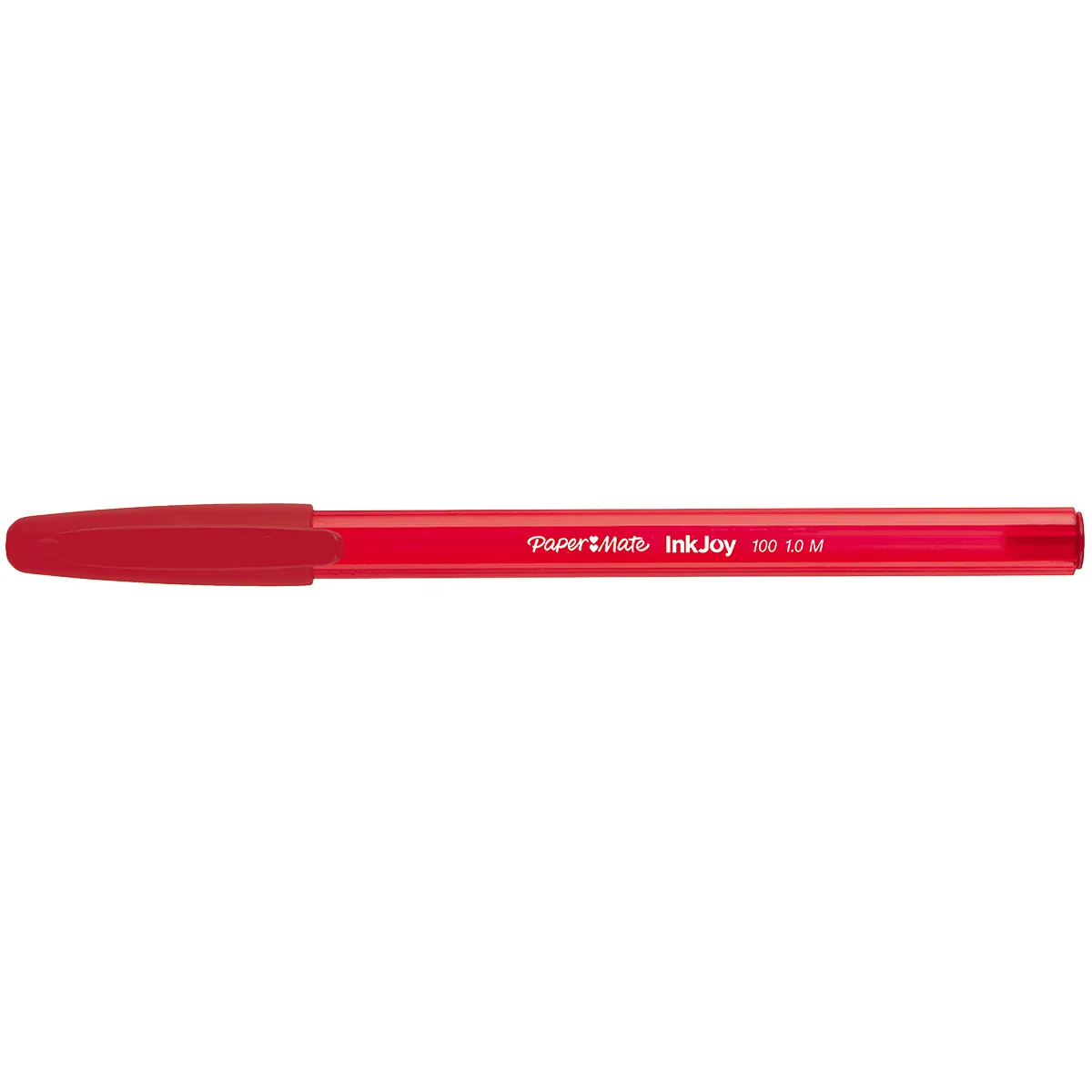 Stylo bille Paper Mate InkJoy 100 pointe moyenne 1,0 mm, Rouge – Lot de 50 - Stylos billes