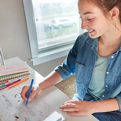 Pochette 16 Stylos feutres Paper Mate Flair pointe moyenne 0,7 mm - Feutres coloriage - Stylos feutres-4