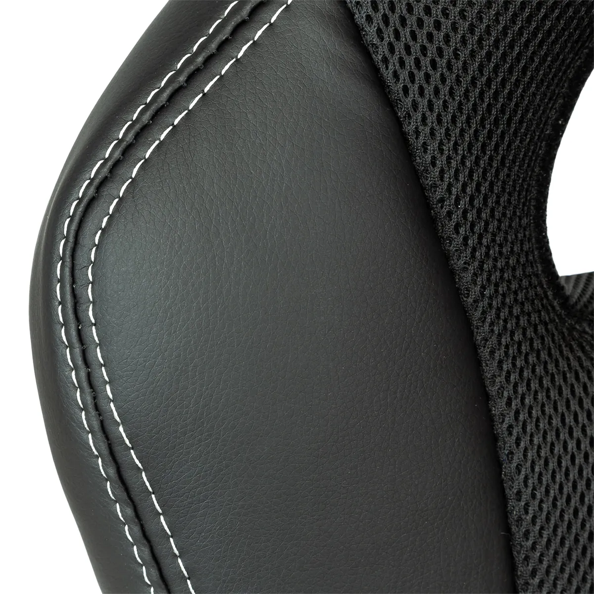 Fauteuil de bureau baquet Montecarlo type racing – Chaise gaming professionnelle - Noir - Sièges de bureaux-1